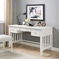 Crosley Adler  Elegant Computer Desk in White Finish (CF6508-WH)
