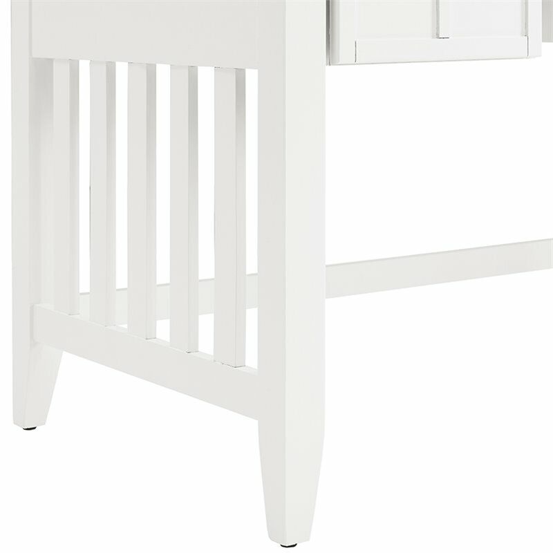 Crosley Adler  Elegant Computer Desk in White Finish (CF6508-WH)