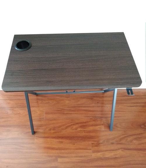 SW32L 32" Small Computer Desk for small spaces w/headphone backpack hook
